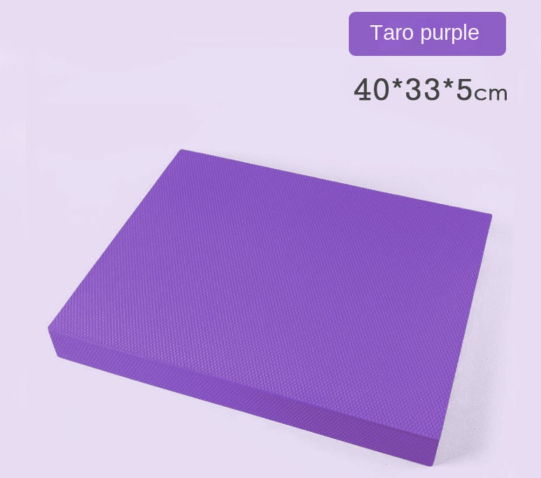 tpe yoga balance mat thickened 6cm kneeling pad for plank support and ab roller fitness mat soft cushion