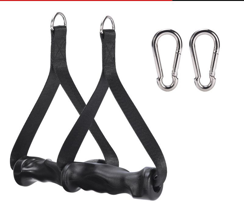 Pull-Up Bar Handle Resistance Band Ring Chest Expander Handle Hook